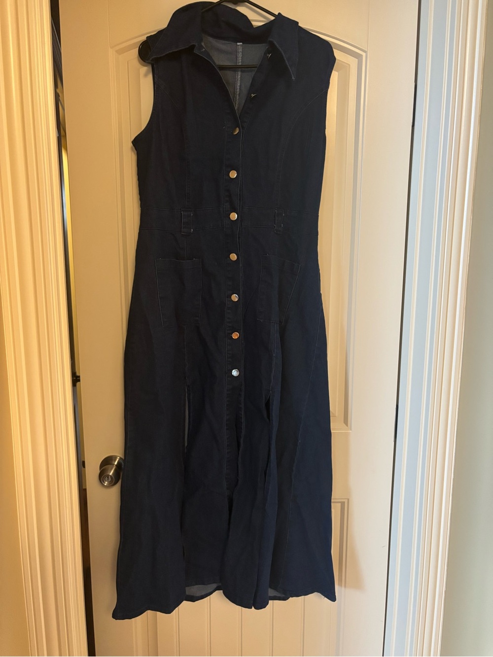 Jean Dress with slits